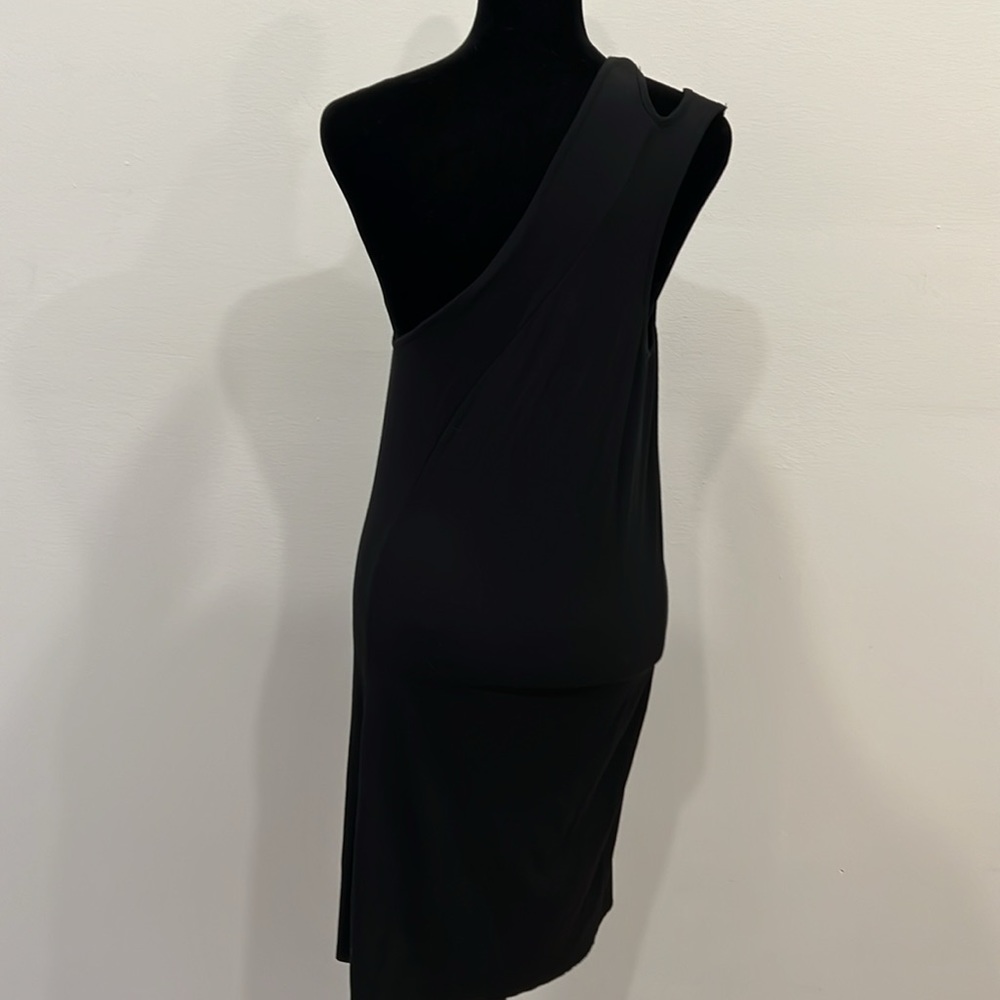 SKIMS Black One Shoulder Dress NWT - Picture 7 of 13